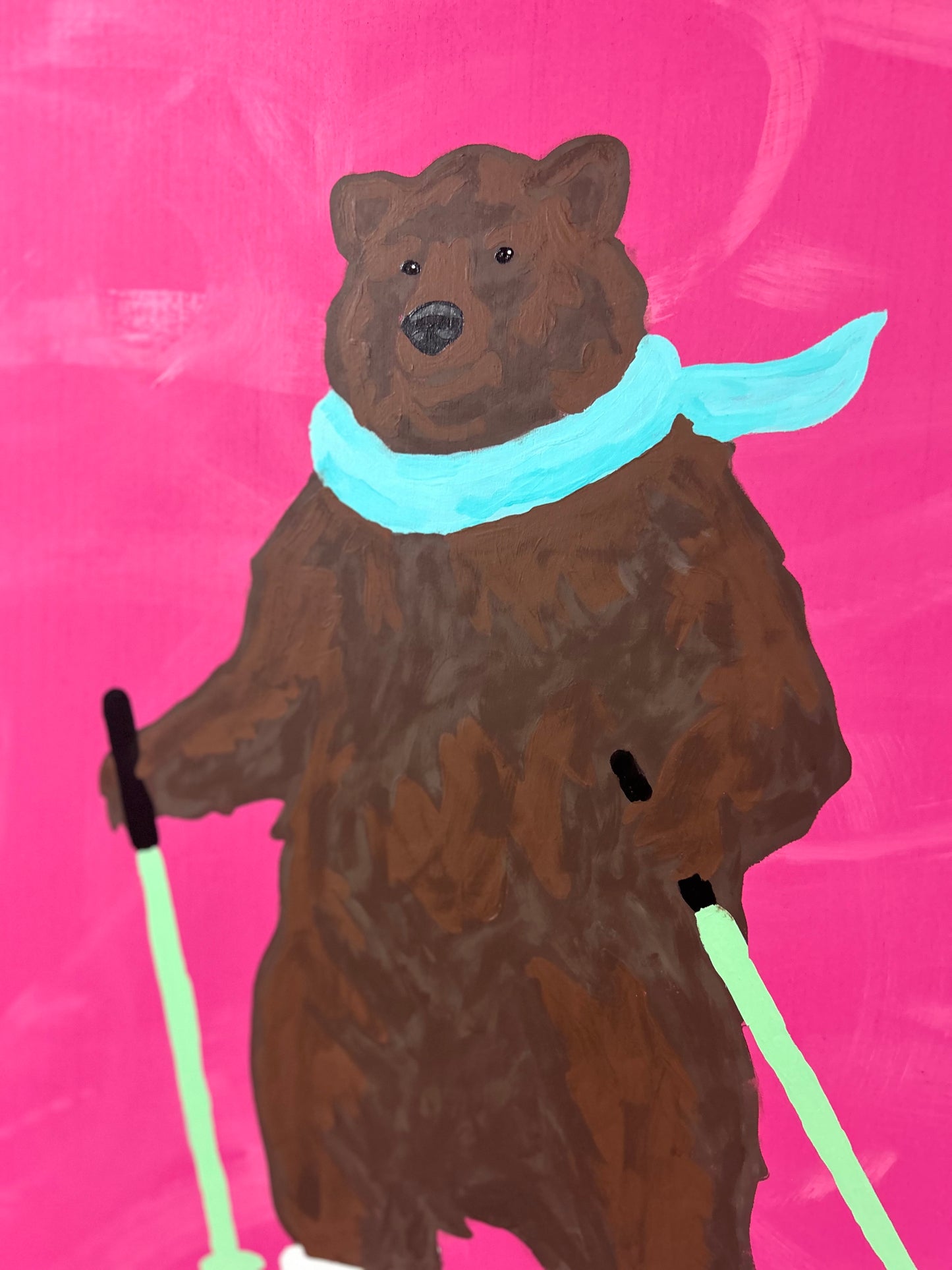 Ski bear