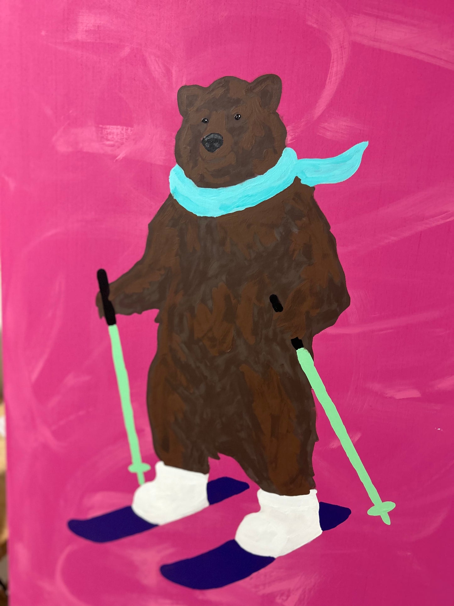 Ski bear