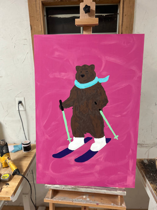 Ski bear